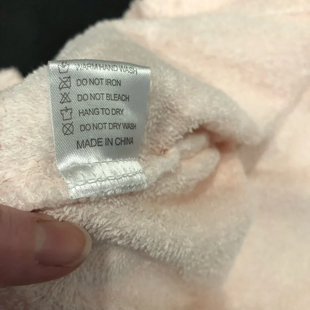 BABY STEPS BATHTIME BUNNY HOODED SPA BABY ROBE